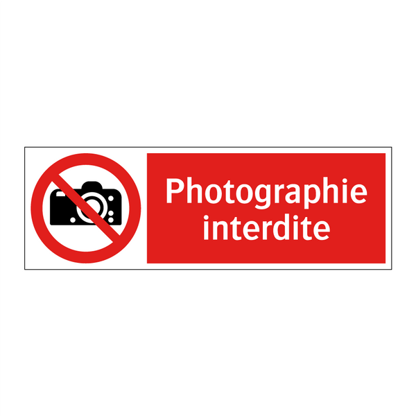 Photographie interdite