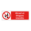 Alcool et drogues interdits