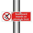 Skateboard interdit en raison du bruit