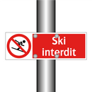 Ski interdit