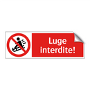 Luge interdite!