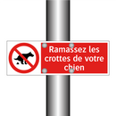 Ramassez les crottes de votre chien