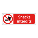 Snacks interdits