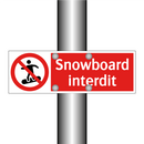 Snowboard interdit
