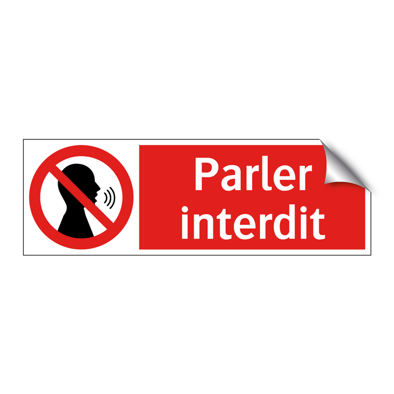 Parler interdit