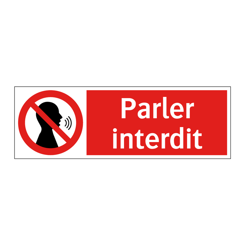Parler interdit
