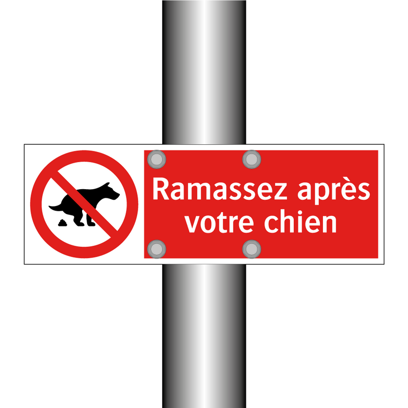 Ramassez après votre chien