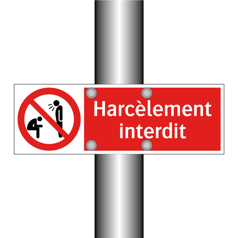 Harcèlement interdit