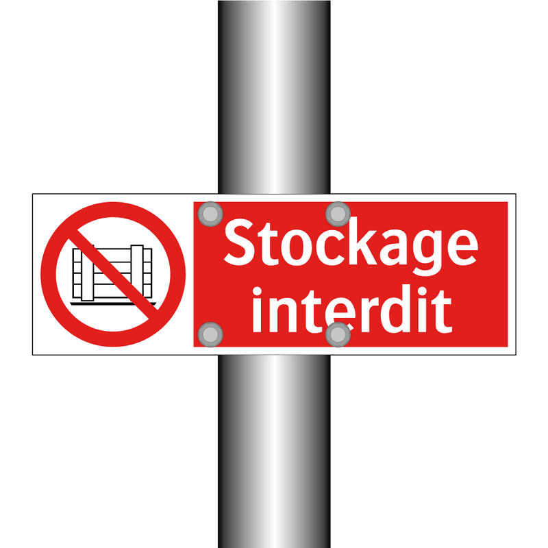Stockage interdit