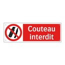 Couteau interdit