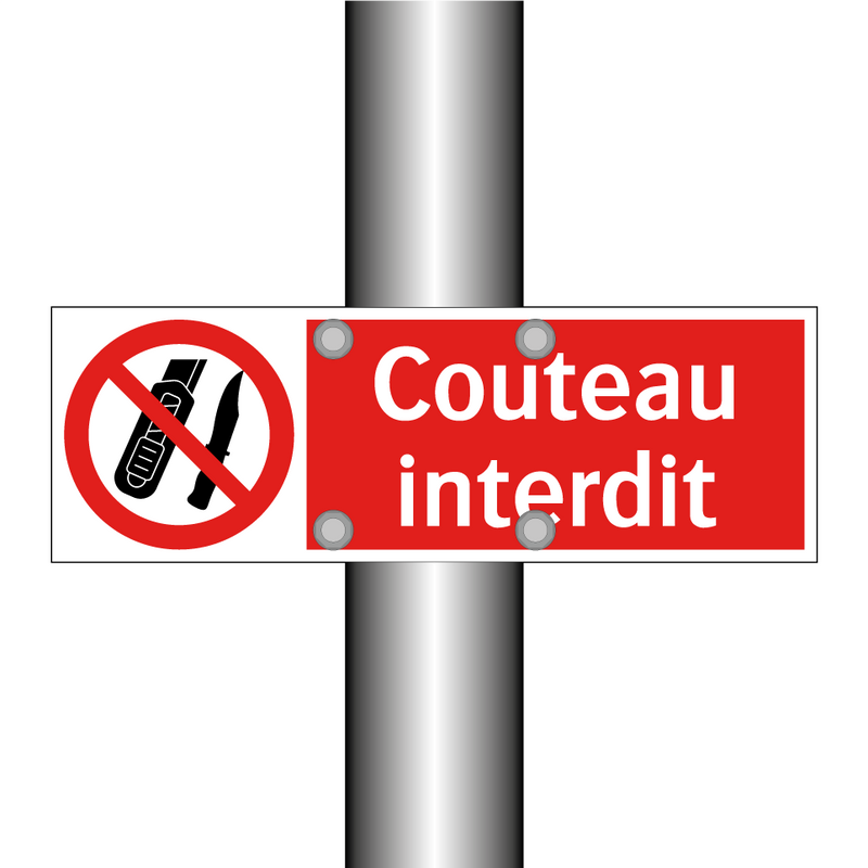 Couteau interdit