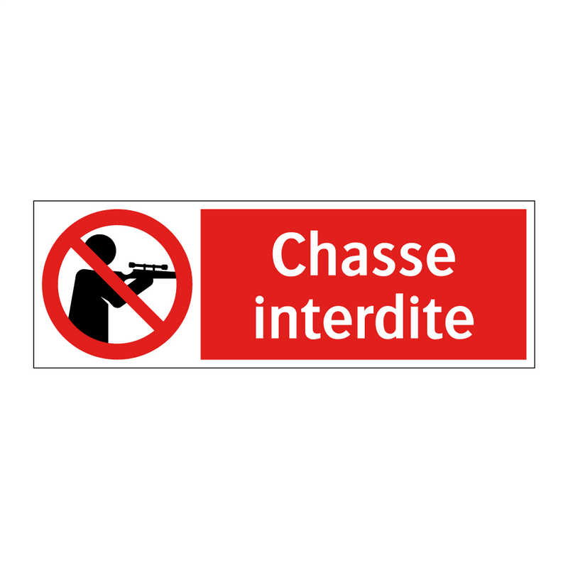 Chasse interdite