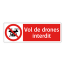 Vol de drones interdit