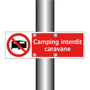 Camping interdit caravane