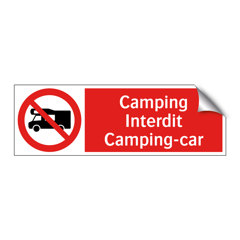 Camping Interdit Camping-car