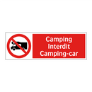 Camping Interdit Camping-car