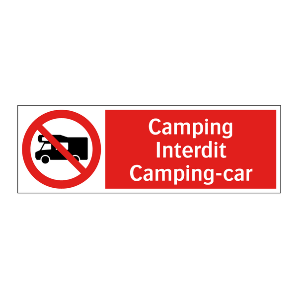 Camping Interdit Camping-car