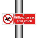 Utilisez un sac pour chien