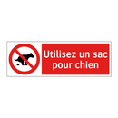 Utilisez un sac pour chien