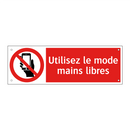 Utilisez le mode mains libres