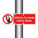 Utilisez le mode mains libres