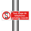 Tout usage de téléphones portables interdit