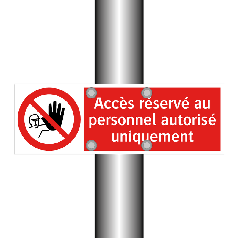 Accès réservé au personnel autorisé uniquement
