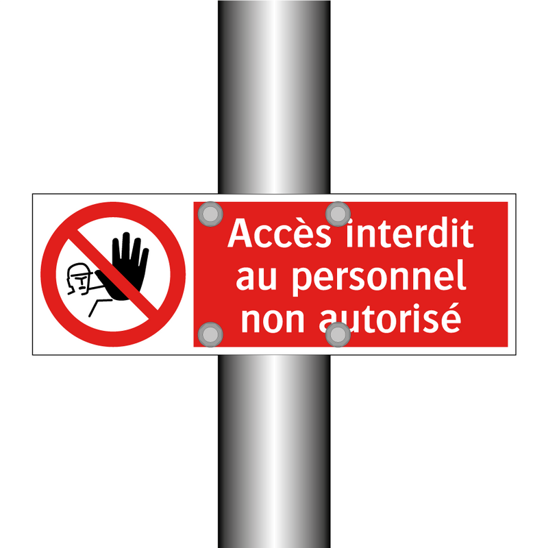 Accès interdit au personnel non autorisé