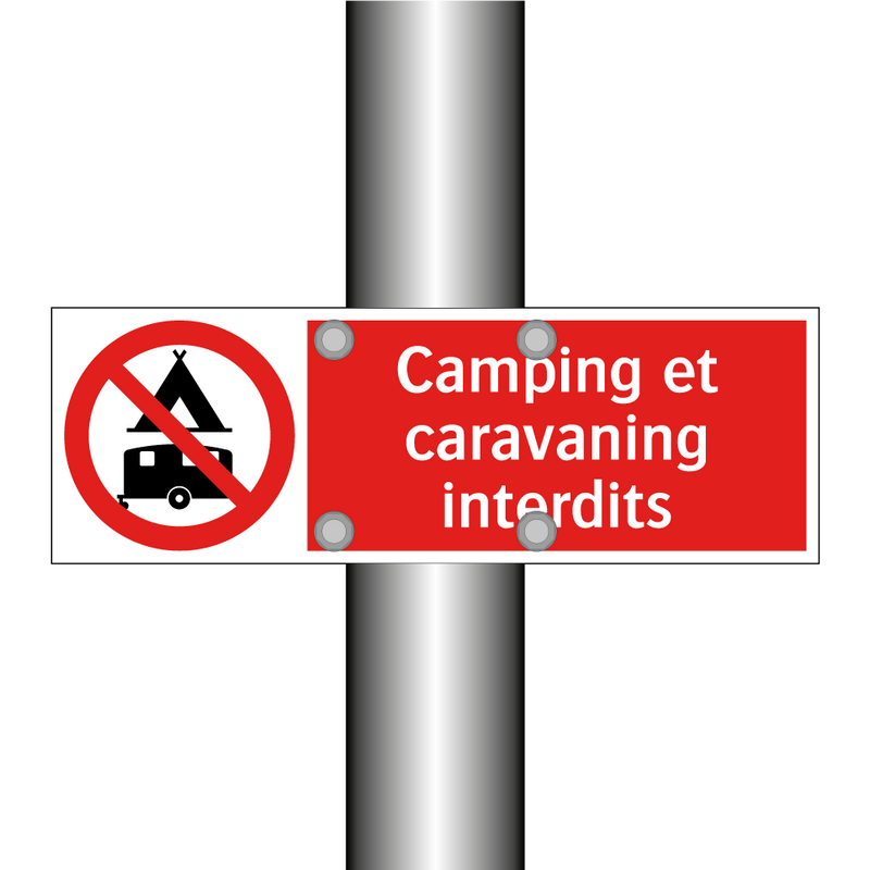 Camping et caravaning interdits