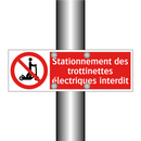 Stationnement des trottinettes électriques interdit