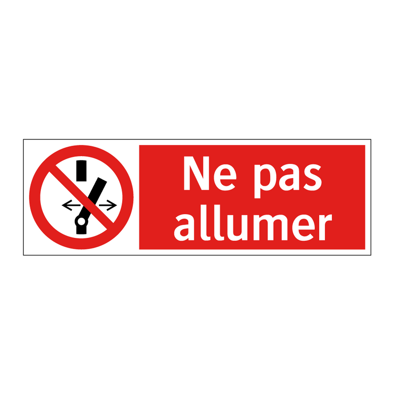 Ne pas allumer