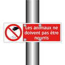 Les animaux ne doivent pas être nourris