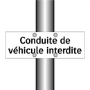 Conduite de véhicule interdite