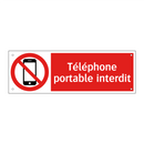 Téléphone portable interdit
