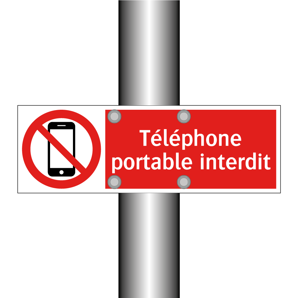 Téléphone portable interdit
