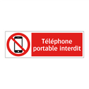 Téléphone portable interdit