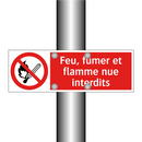 Feu, fumer et flamme nue interdits