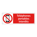 Téléphones portables interdits