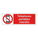 Téléphones portables interdits