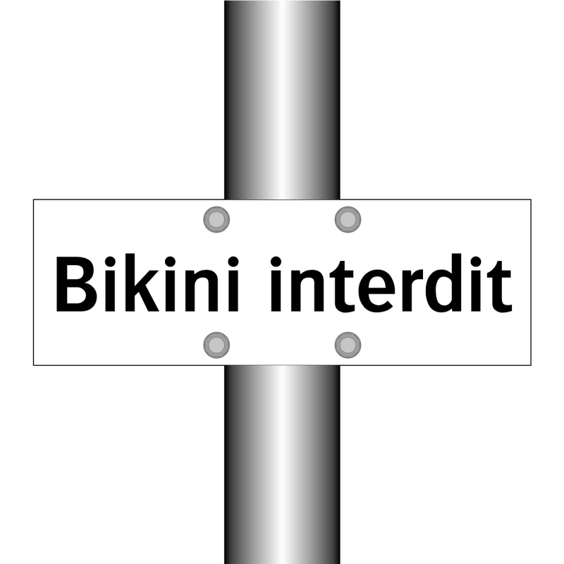 Bikini interdit