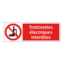 Trottinettes électriques interdites
