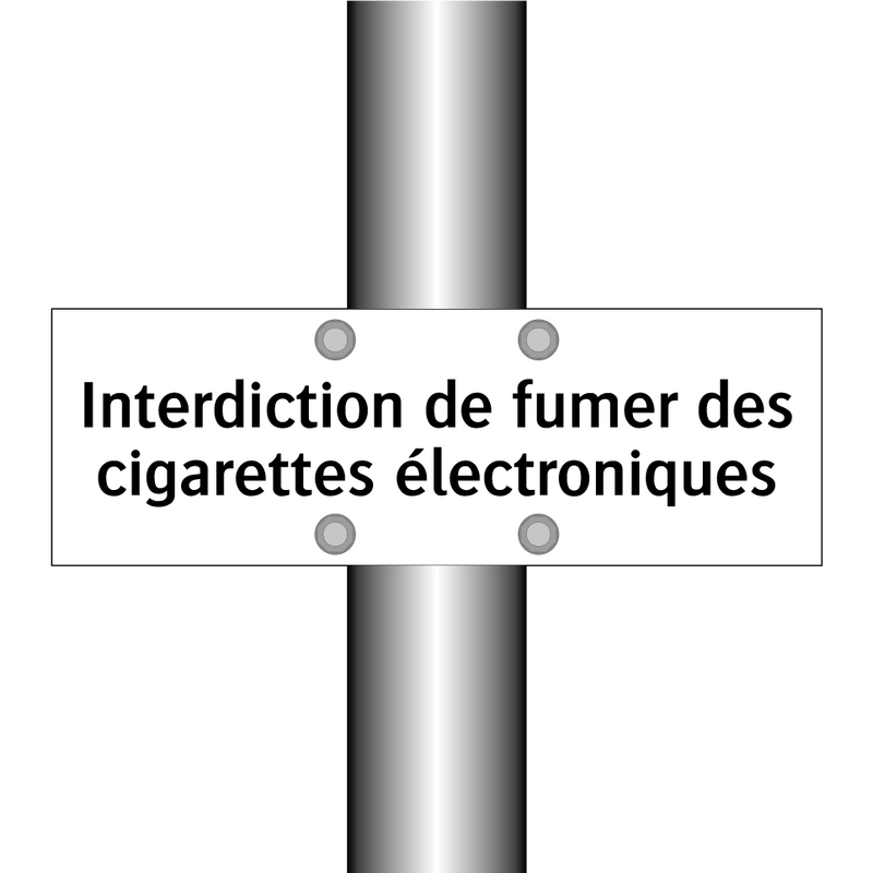 Interdiction de fumer des cigarettes électroniques