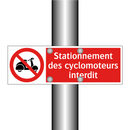Stationnement des cyclomoteurs interdit