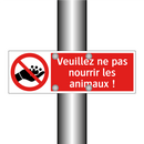 Veuillez ne pas nourrir les animaux !