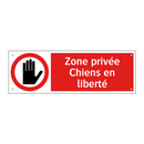 Zone privée Chiens en liberté