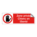Zone privée Chiens en liberté