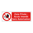 Zone Privée : Accès Interdit Sans Autorisation