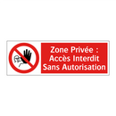 Zone Privée : Accès Interdit Sans Autorisation
