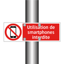 Utilisation de smartphones interdite