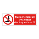 Stationnement de trottinettes électriques interdit